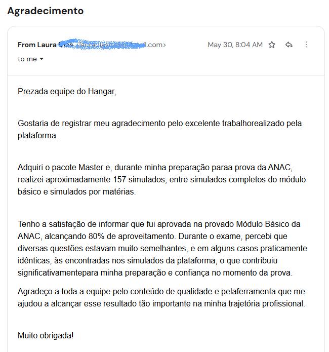 Depoimento de aluno aprovado - Hangar MMA